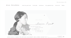 Desktop Screenshot of evafehren.com